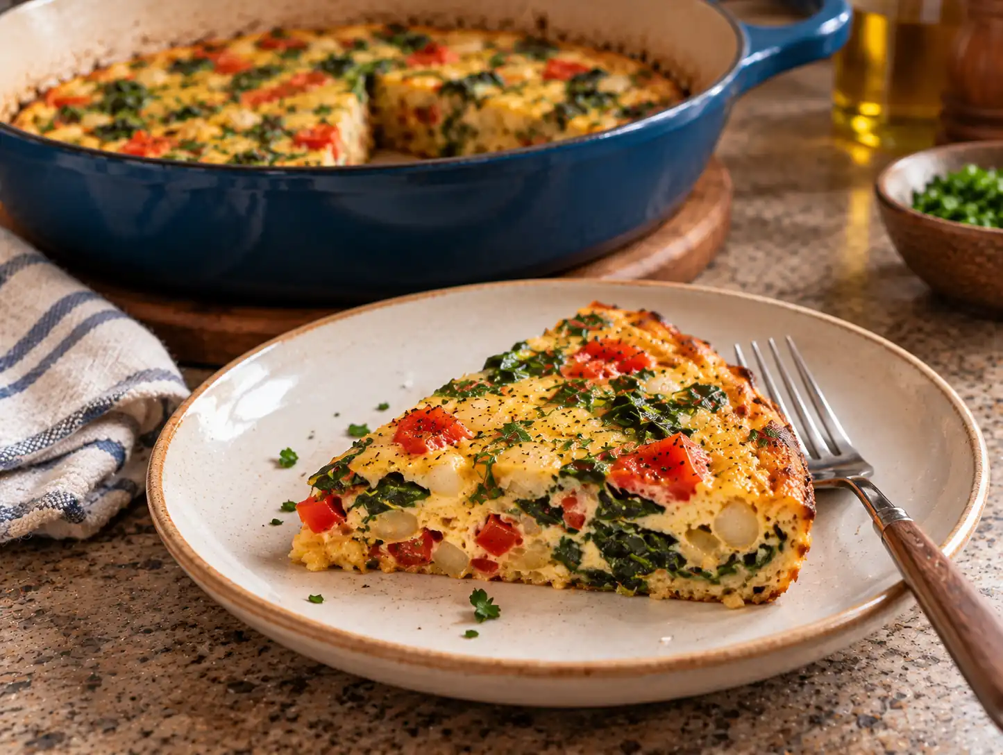 Vegetable and Herb Frittata