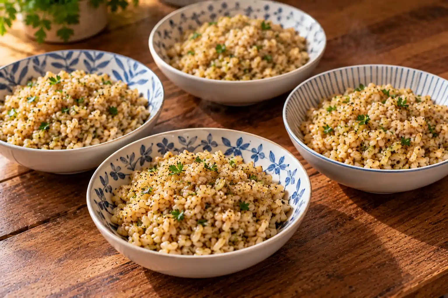 Step 7 of Fish with Herbs, Vegetables and Whole Grains
