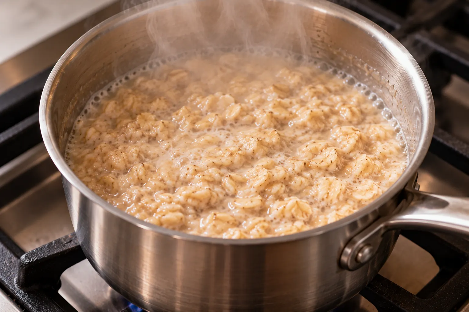 Step 1 of Warm Cinnamon Apple and Oat Bowl