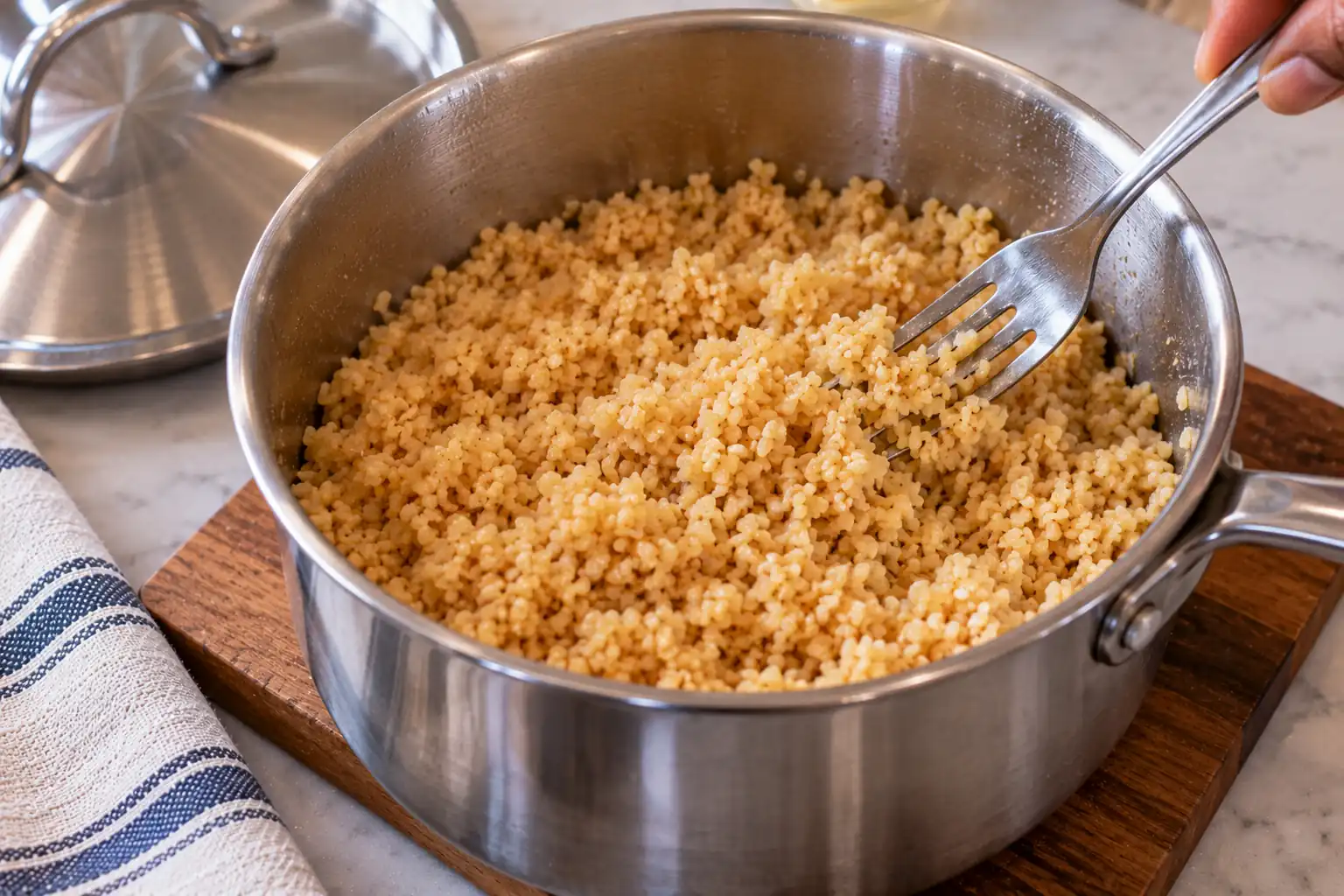Step 2 of Bulgur and Chickpea Bowl