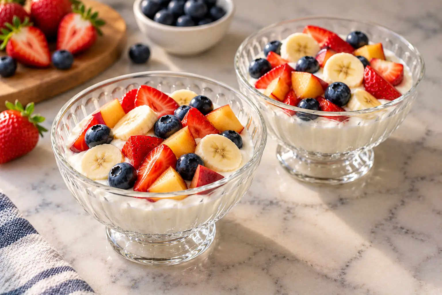 Step 2 of Greek Yogurt with Fresh Fruit and Nuts