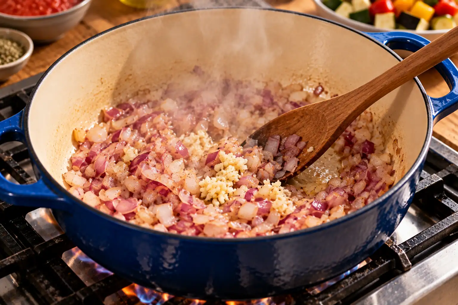 Step 2 of Mediterranean Ratatouille with White Beans