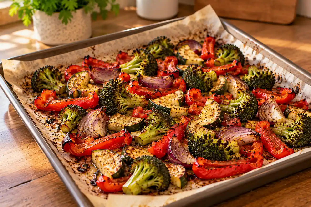 Step 4 of Fish with Herbs, Vegetables and Whole Grains