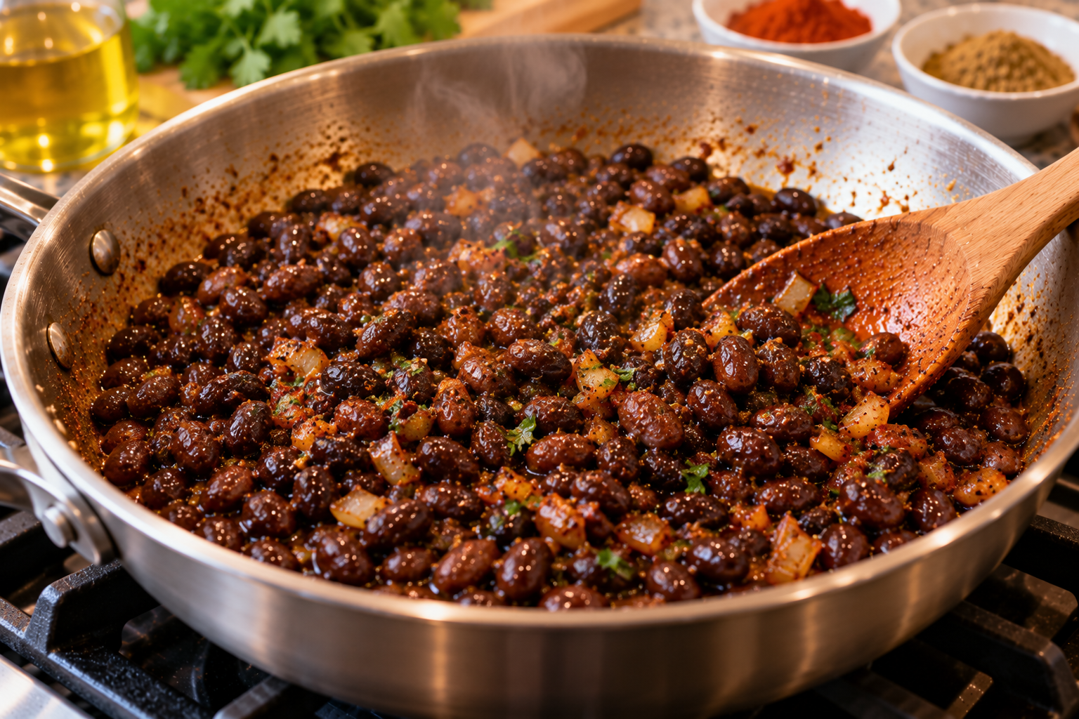 Step 6 of Black Bean and Vegetable Grain Bowl