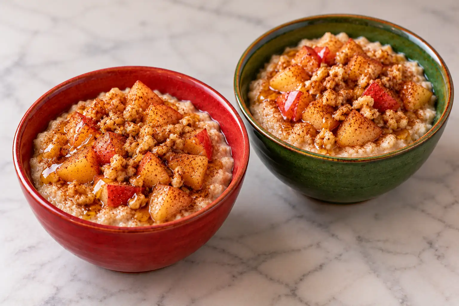 Step 7 of Warm Cinnamon Apple and Oat Bowl